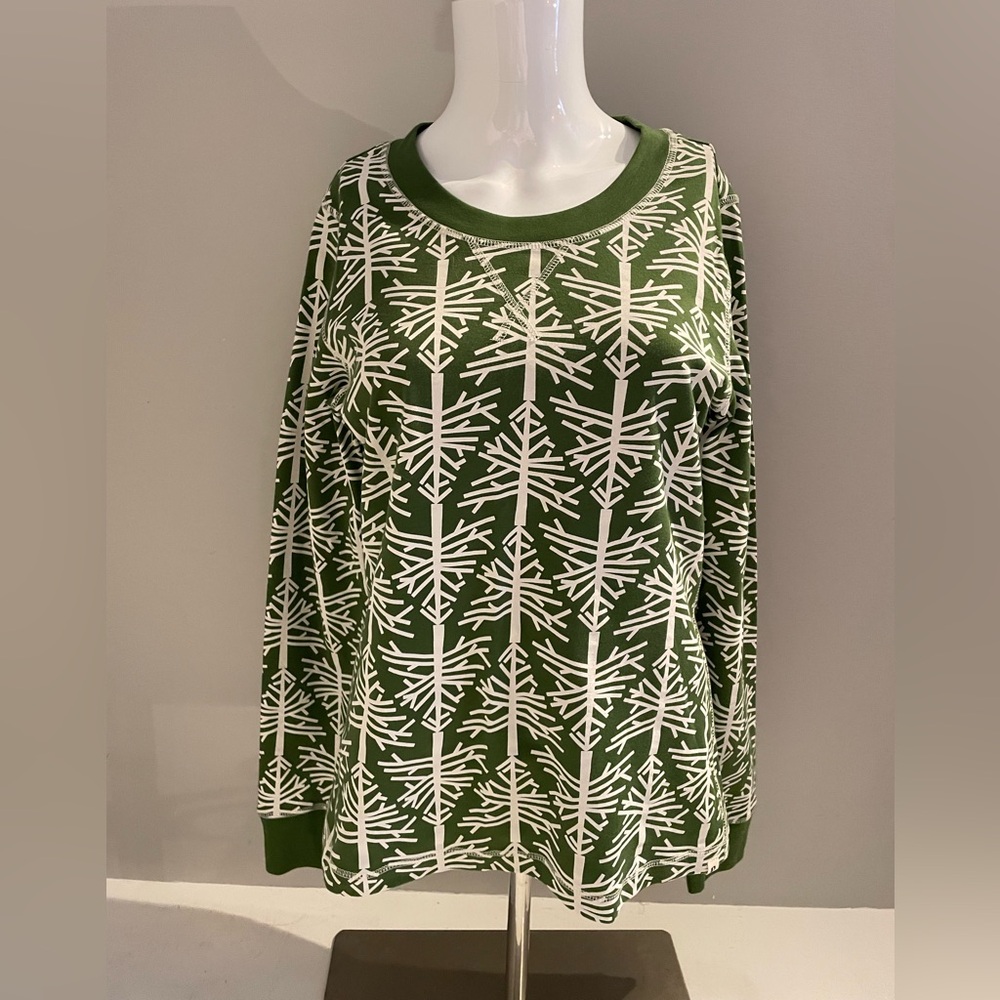 PACT organic cotton birch tree top women’s Large